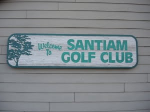 Santiam golf