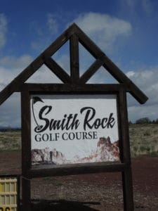Smith Rock golf